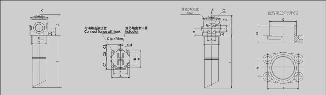 MOUNTING SIZE